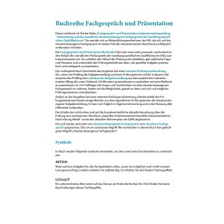 Fachgespräch und Präsentation für Industriemeister (IHK) - Band 3